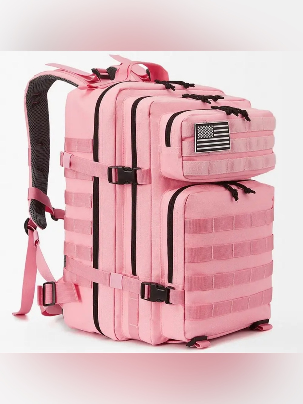 Baby pink Tactical backpack 45L